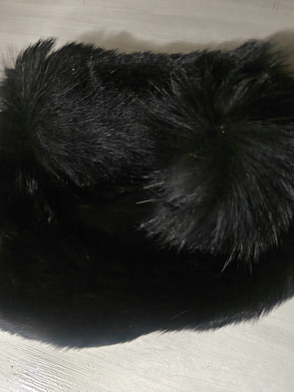 3 Fur Collars - Black, Brown, Grey - Picture 9 of 12